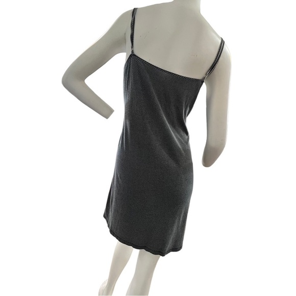 TOMMY Hilfiger Woman’s Black & White Polka Dot Slip Dress / Nighty Size Large - Picture 3 of 10